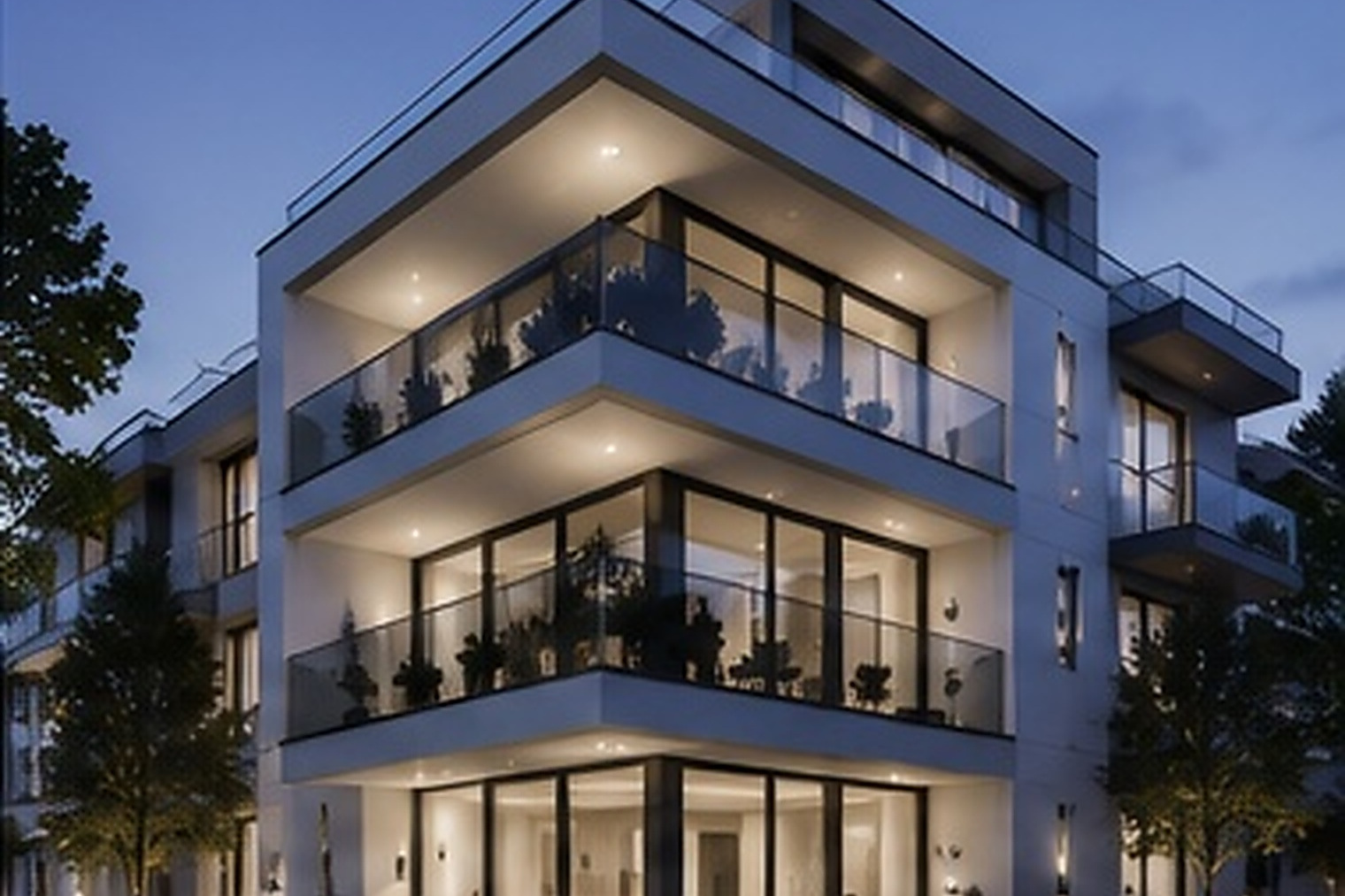 Modernes Mehrfamilienhaus für professionelle Hausverwaltung